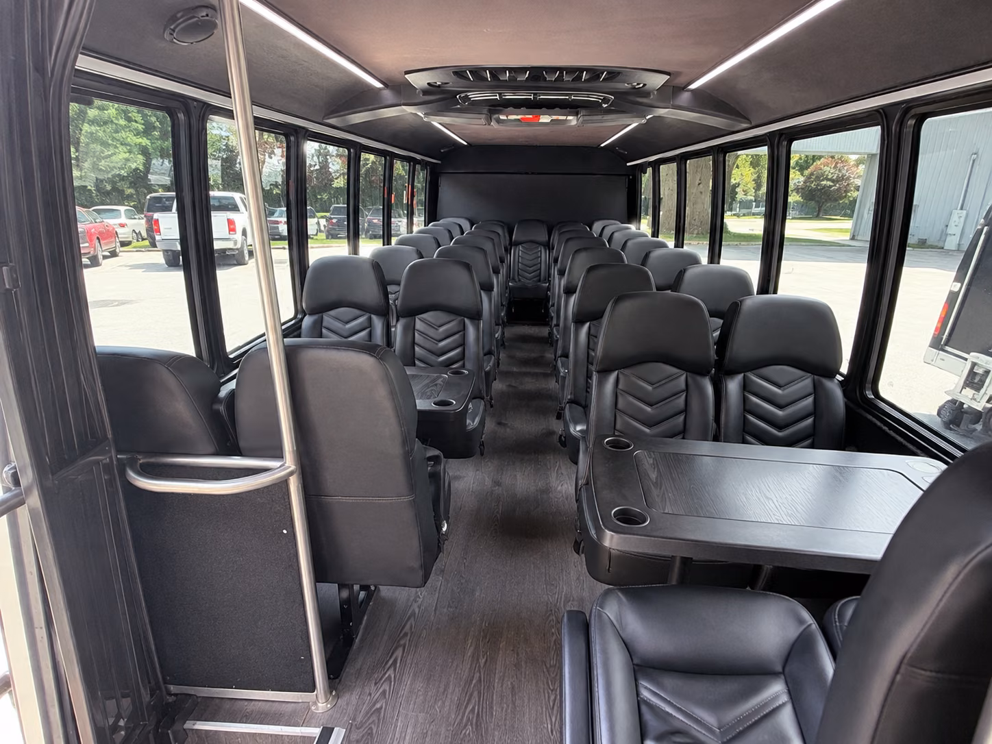 bellingham 20 passenger minibus interior