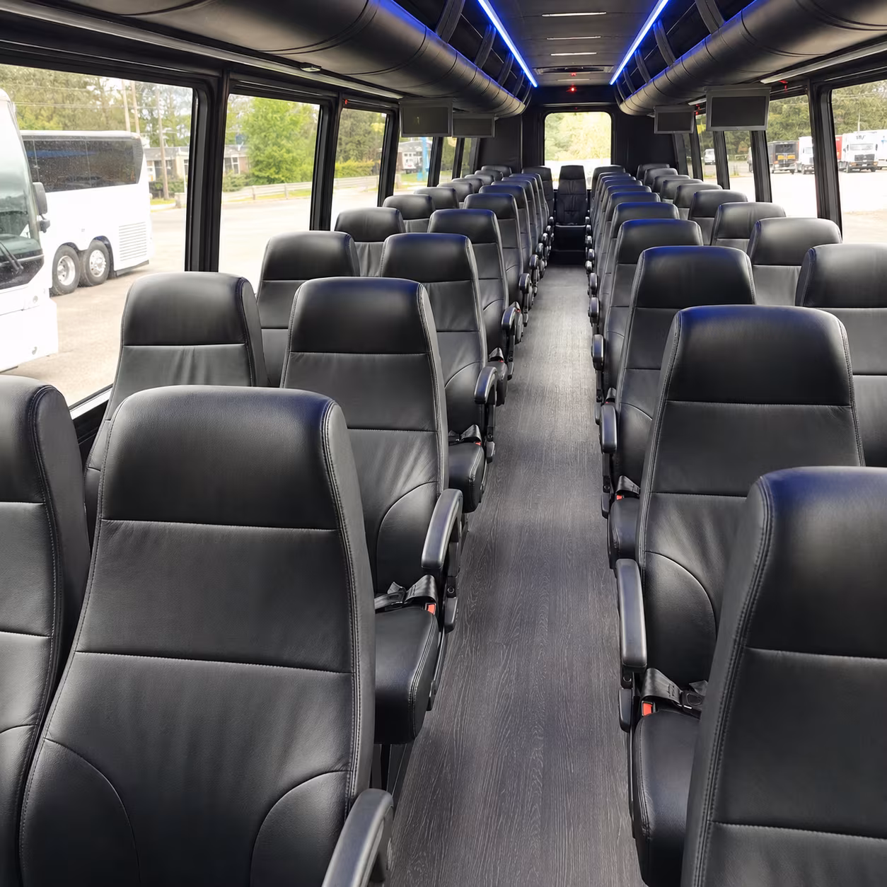 bellingham 35 passenger minibus interior