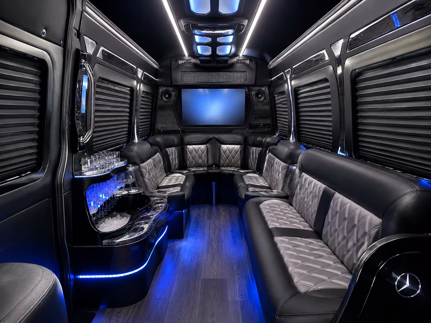 bellingham sprinter limousine interior