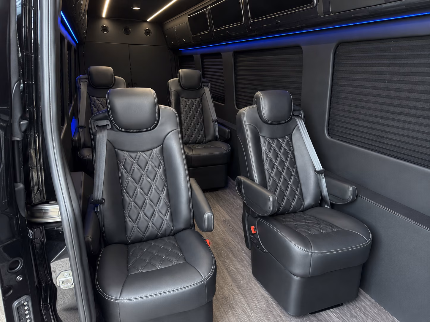 bellingham sprinter van with driver interior
