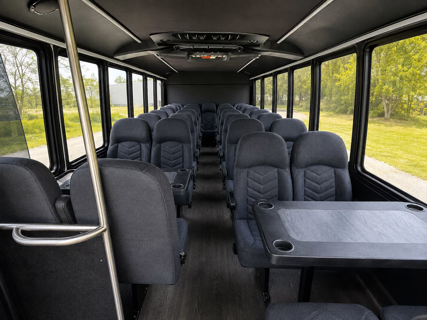 group bus transportation to away games and out of town sporting events